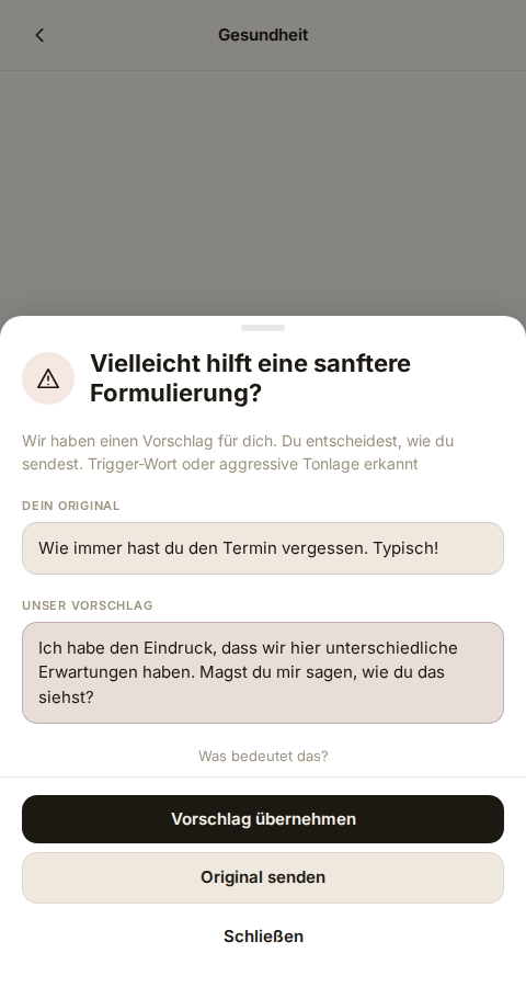 Elterntakt Ton-Check